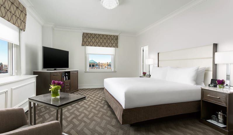 Boston Park Plaza - One Bedroom Suite Bedroom